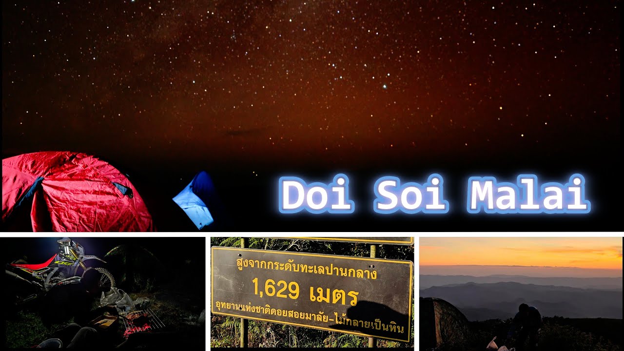 Doi Soi Malai - Riding along the roof of Thailand