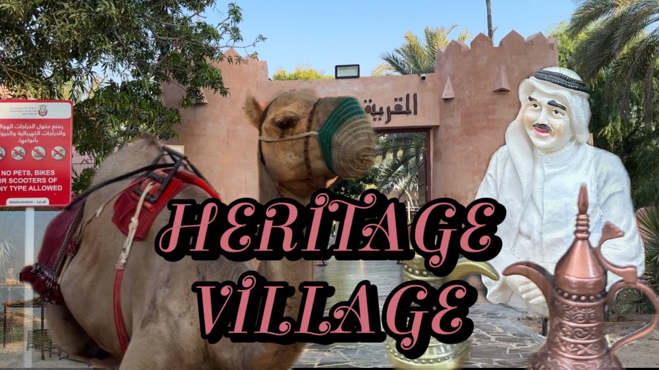 Heritage village Abu Dhabi😍/ malayalam / all about  the beauty of Heritage village