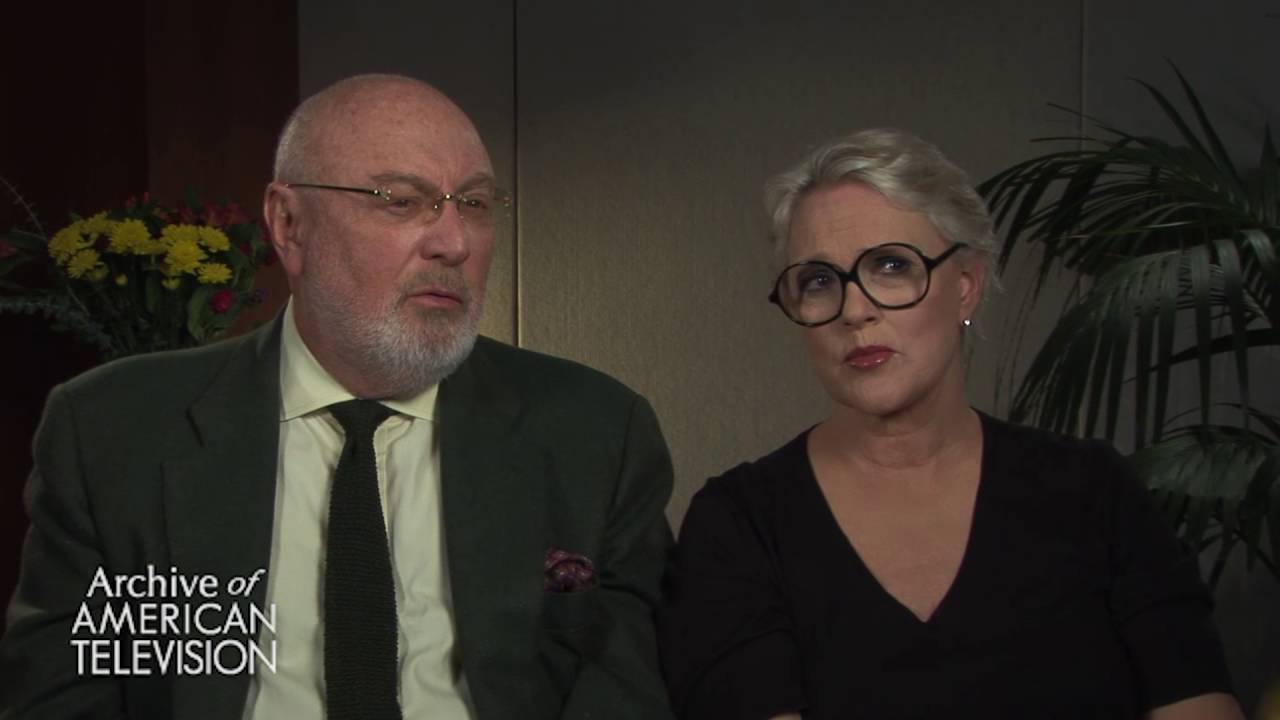 Barney Rosenzweig and Sharon Gless on 