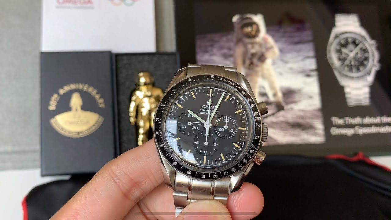 平平地，又玩到古味十足，經典非常的手上錬計時機芯-Omega Speedmaster 3572.50 tritium dial