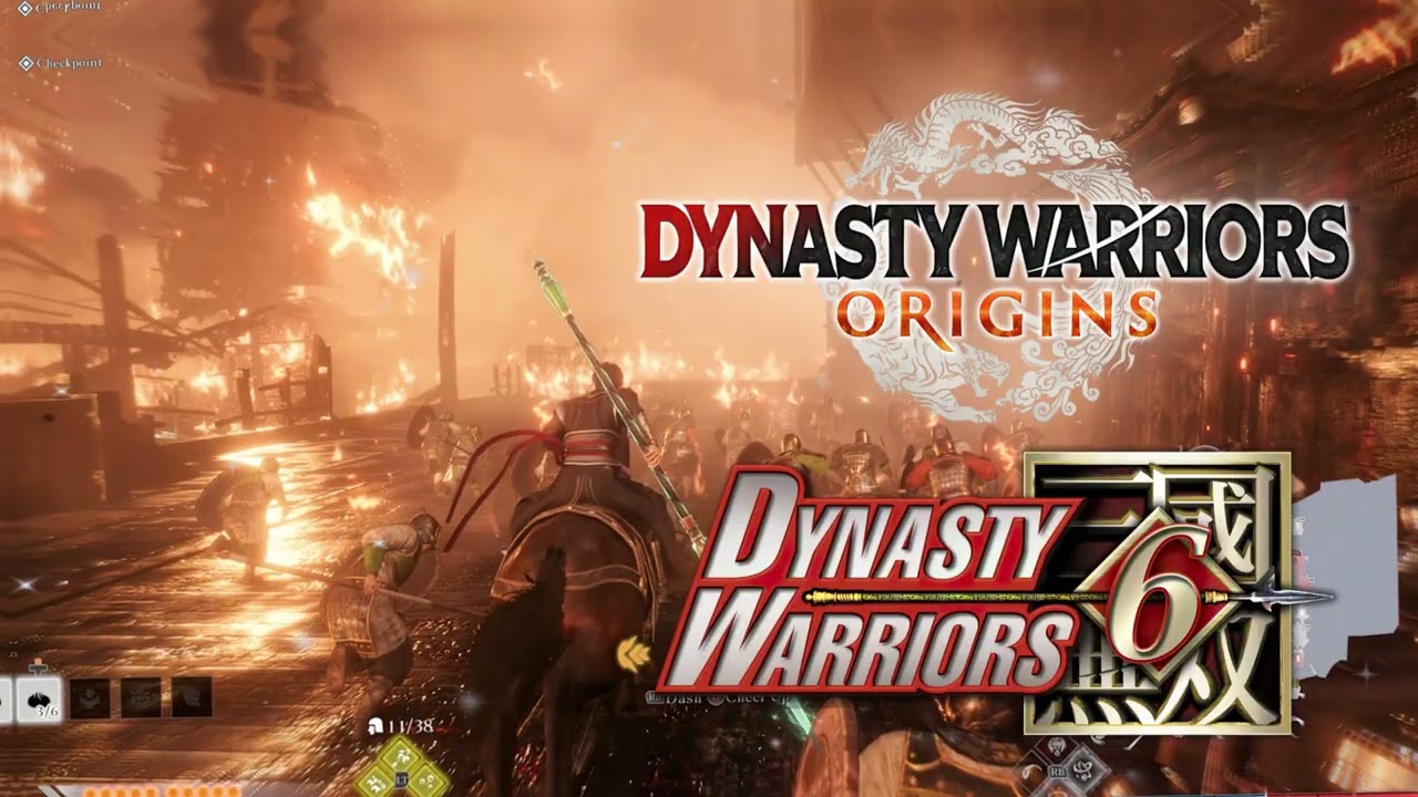 DYNASTY WARRIORS 6 & DYNASTY WARRIORS: ORIGINS Mashup OST - Flames and Rapidity