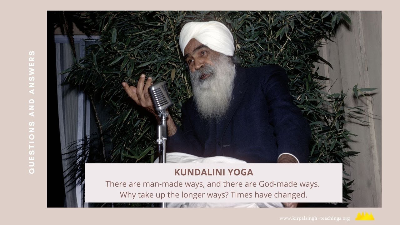KUNDALINI YOGA at DIFFERENT AGES – Question and answer with SANT KIRPAL SINGH
