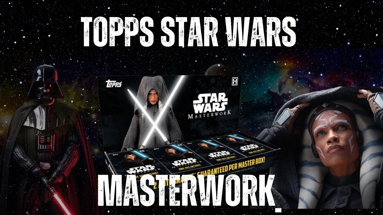 Topps Star Wars Masterwork Hobby Box #starwars #darthvader #starwarstoys