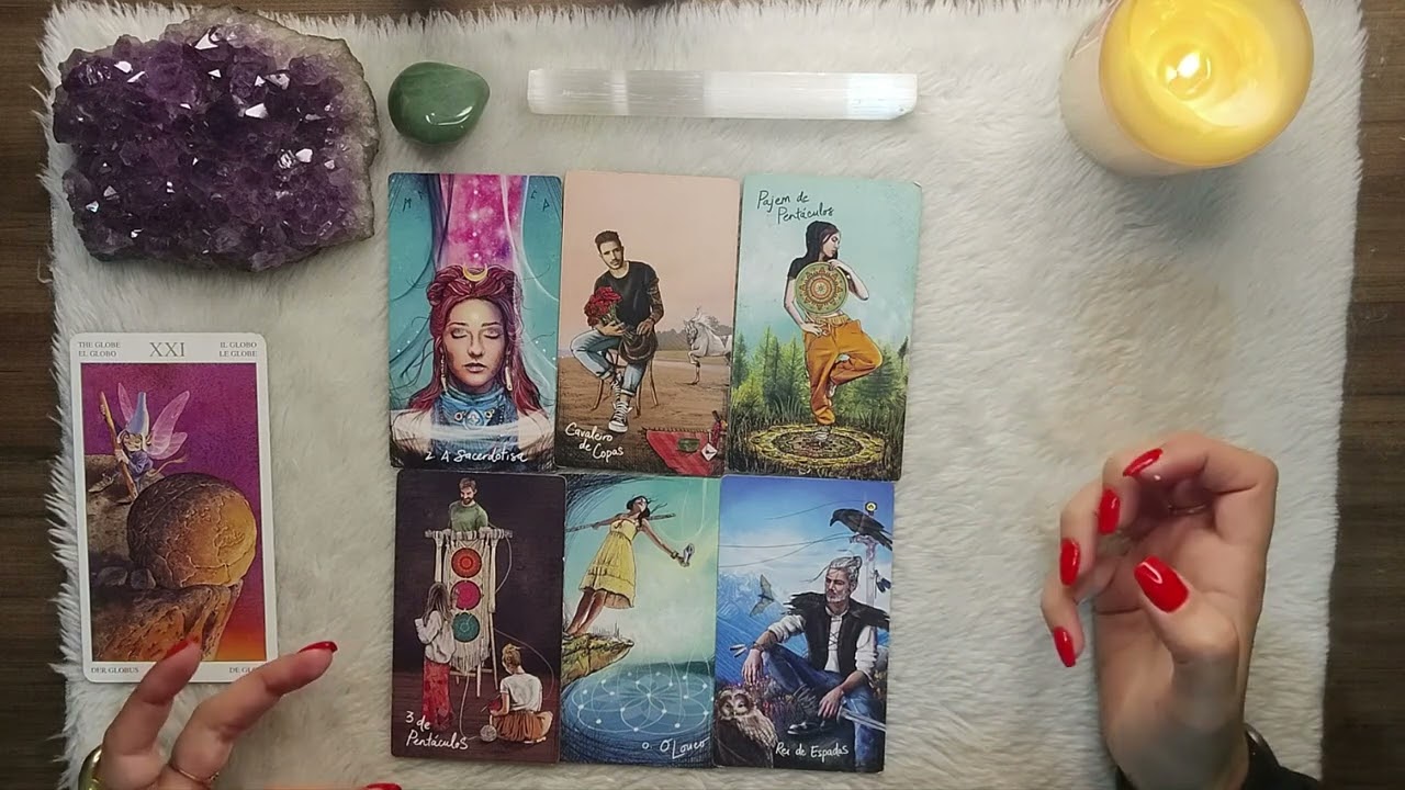 PENSE em Algu&eacute;m e Receba uma MENSAGEM do UNIVERSO| Tarot Intuitivo 🔮💞💫