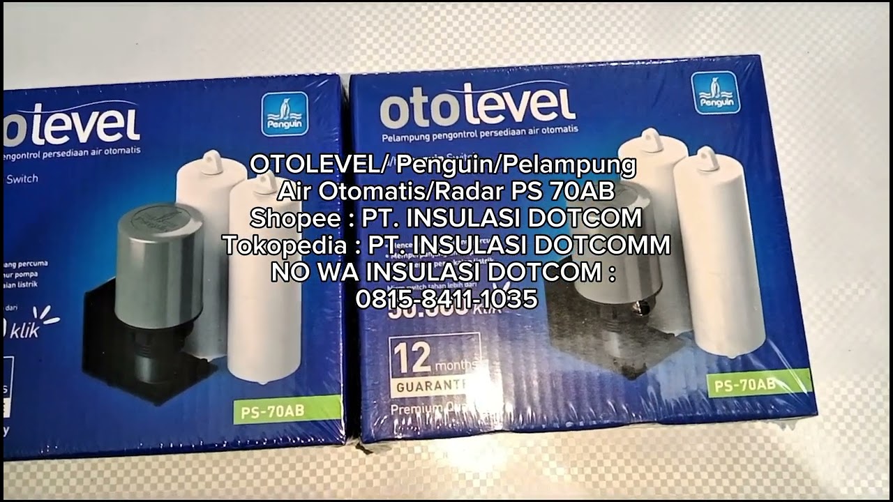 jual otolevel/penguin/pelampung air otomatis