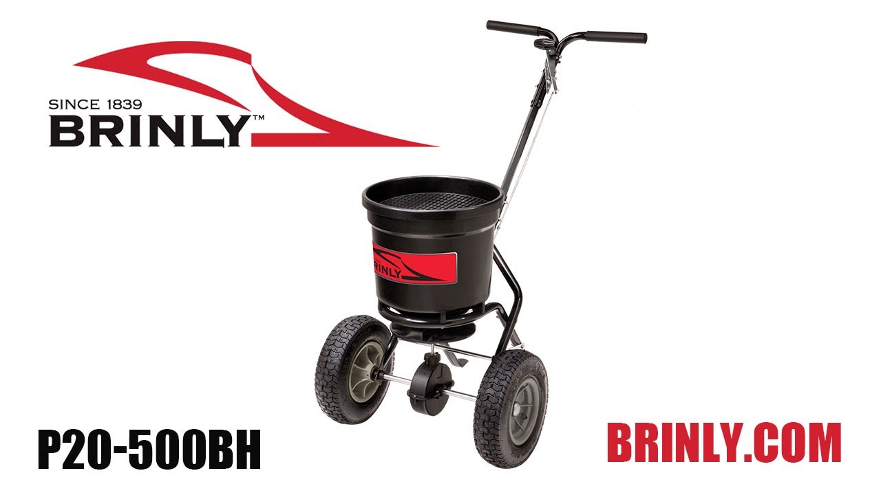 How to Assemble the Brinly 50 lb Capacity Push Spreader (P20-500BH)