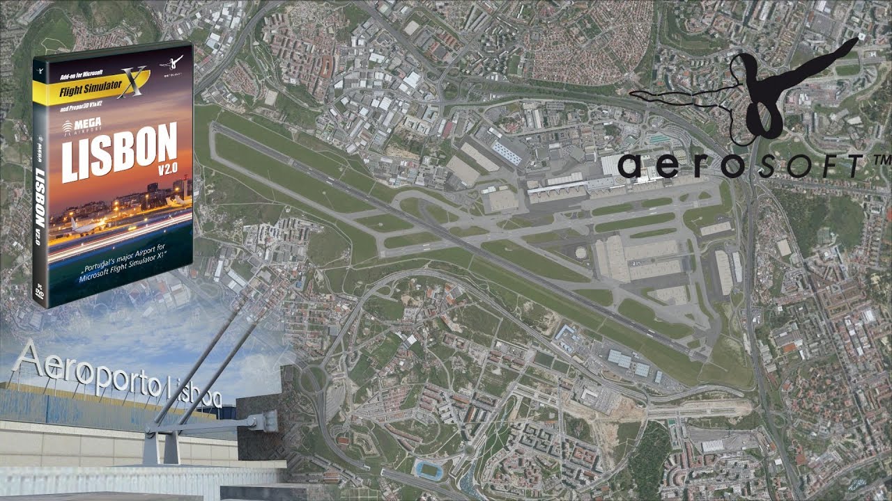 FSX | Aerosoft Official Mega Airport Lisbon X V2