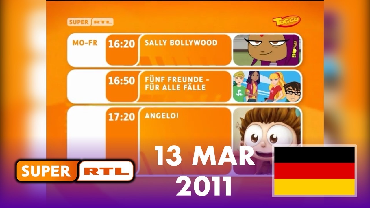 Super RTL (Toggo block) - continuity (13 March 2011) [INCOMPLETE]