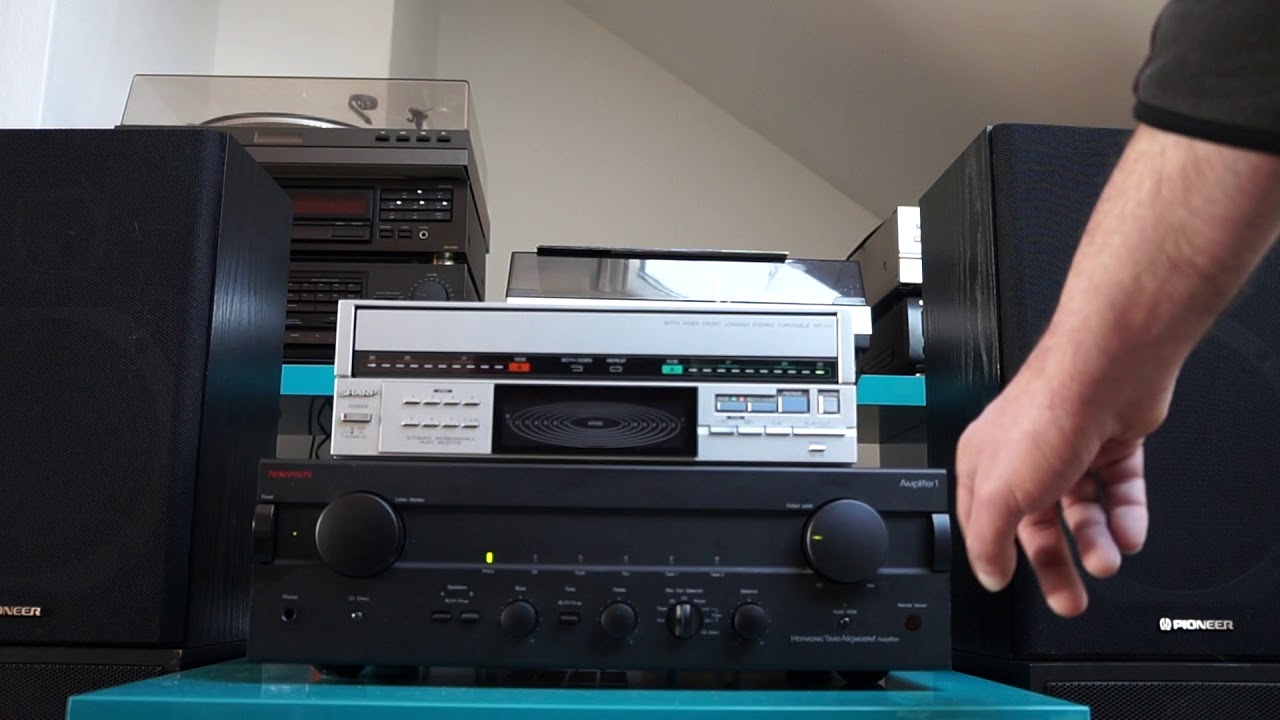 SHARP RP 117 ~ Nakamichi Amplifier  ~ Pioneer LS