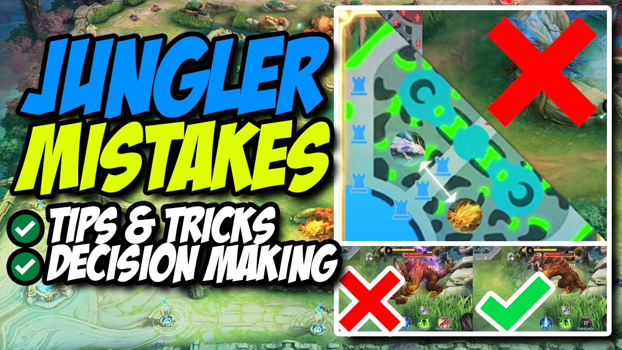 WORST JUNGLER MISTAKES || MOBILE LEGENDS GAME GUIDE