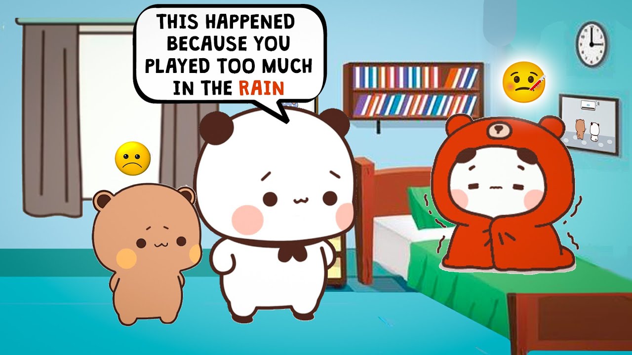 #BDC139 ▶Mikki is sick 🤒  with Flu and Fever 😷 | BUBU DUDU Cuties | Peachgoma | Cartoon Animation