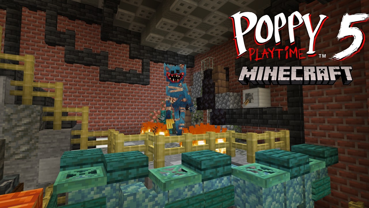 Poppy Playtime Chapter 5 (Map Minecraft Bedrock) [BETA] part 1