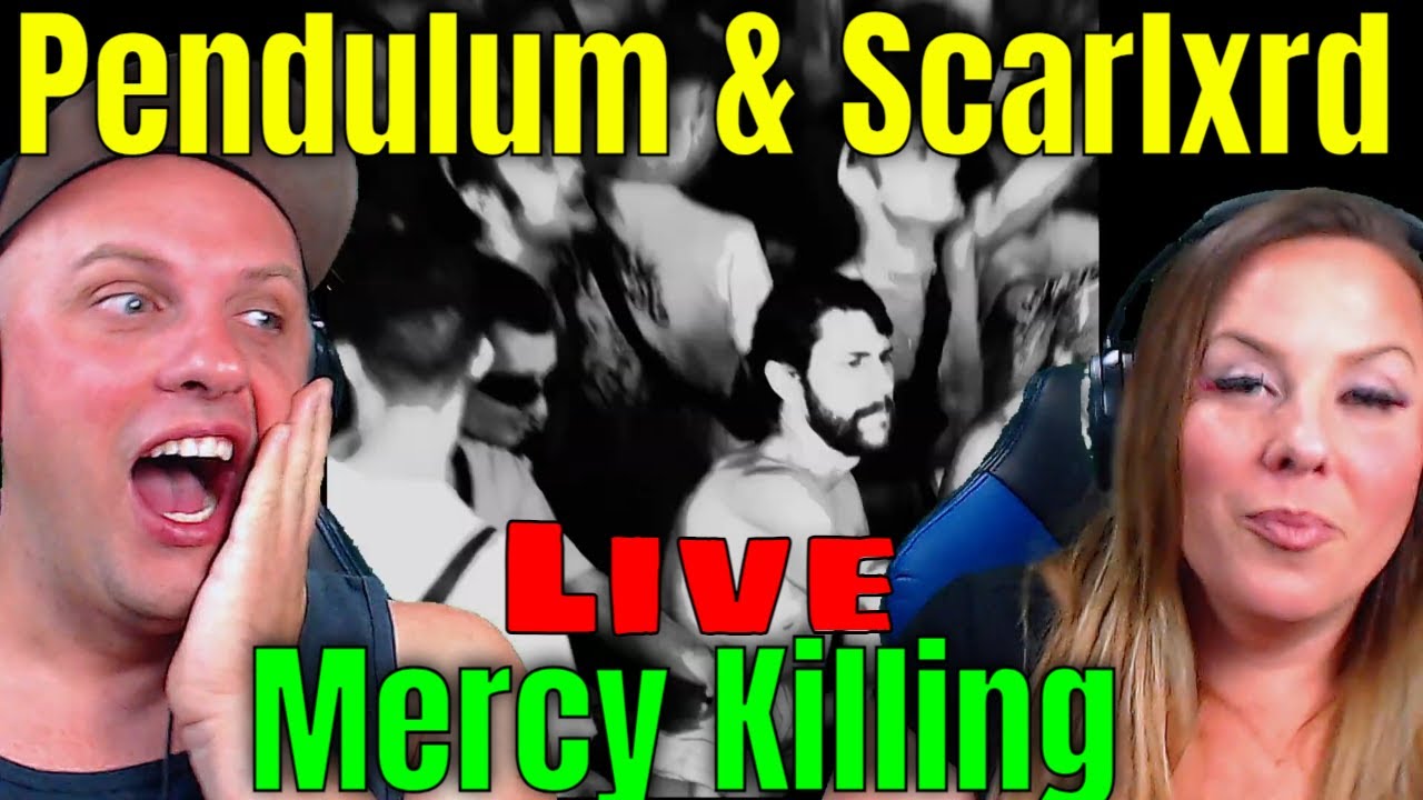 Reaction To Pendulum & Scarlxrd - 'Mercy Killing' (Live Visualiser) THE WOLF HUNTERZ REACTIONS