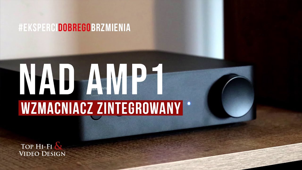 NAD AMP1 - wzmacniacz zintegrowany w przystępnej cenie | Top Hi-Fi