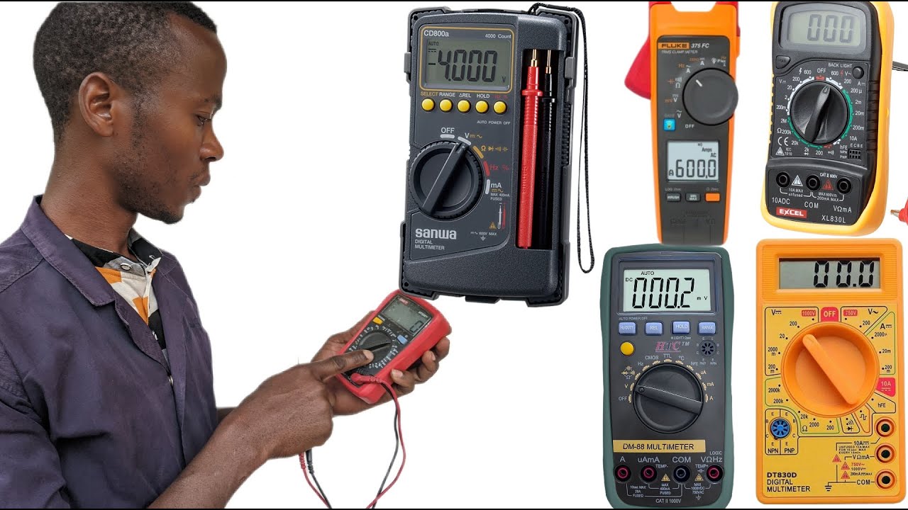 AKA KANYA URAHITA UMENYA GUKORESHA MULTIMETER NEZA CYANE
