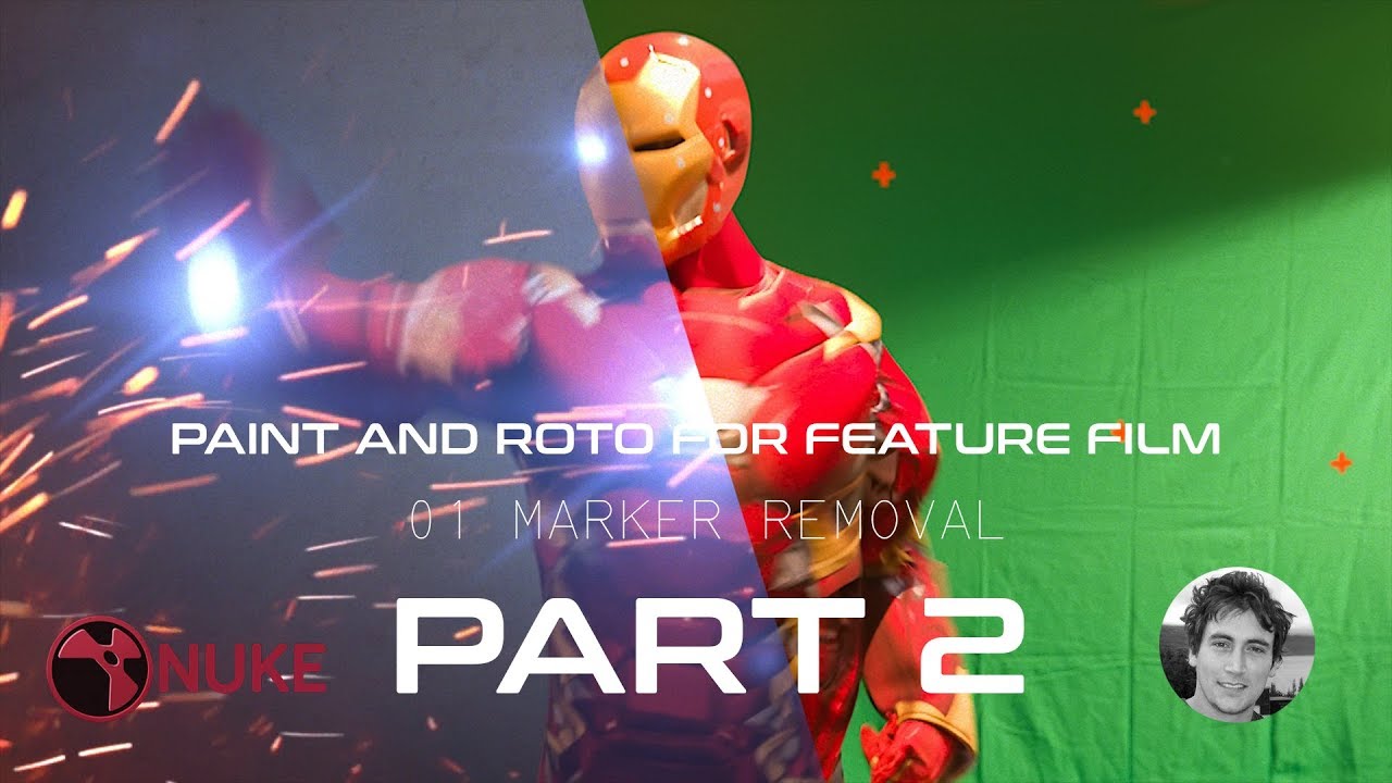 Paint and Roto for Feature Film VFX: 01 Marker Removal in Nuke (Part 2 of 4)