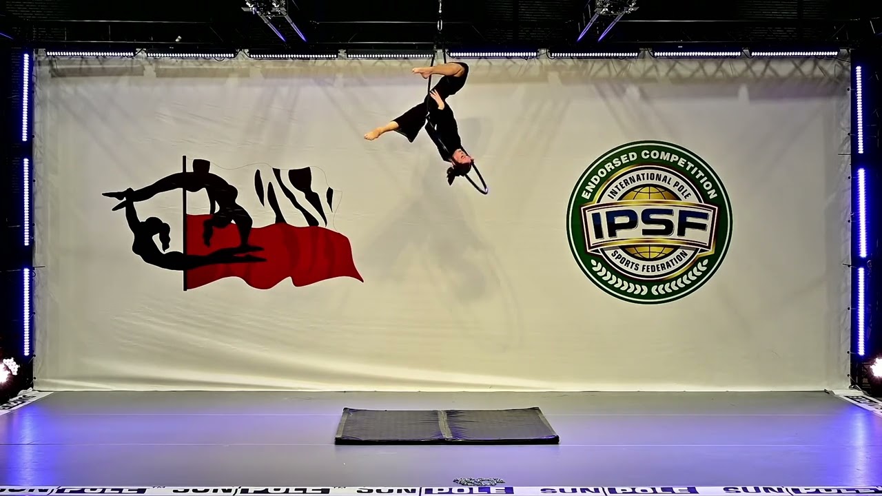 Mistrzostwa Polski Pole & Aerial 2025, KATARZYNA PRZYBYLSKA Artistic Aerial Hoop Amatorzy Juniorzy
