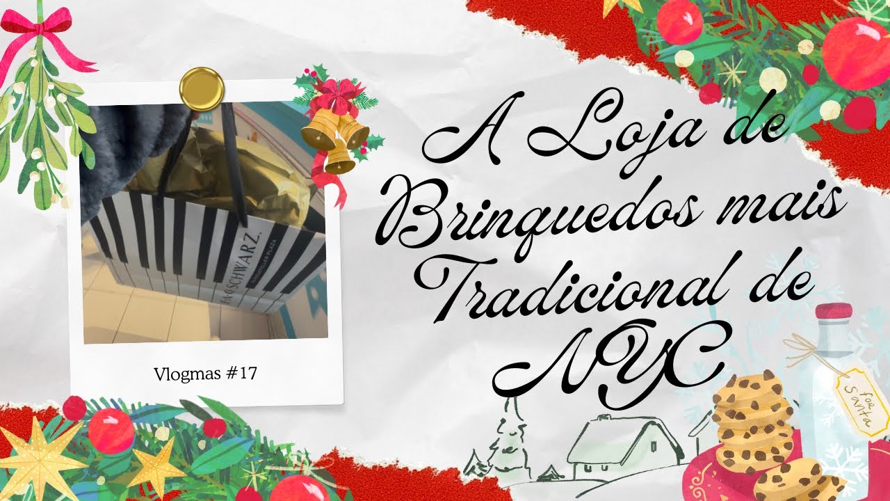 A MAIOR LOJA DE BRINQUEDOS DE NOVA YORK | FAO SCHWARZ | #VLOGMAS17 | EDUDA