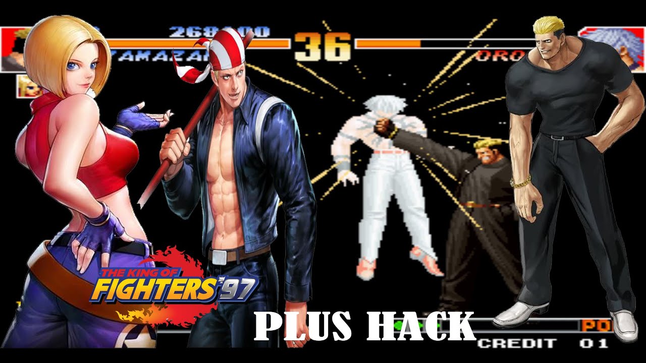 team ryuji yamazaki the king of fighters 97 plus hack longplay