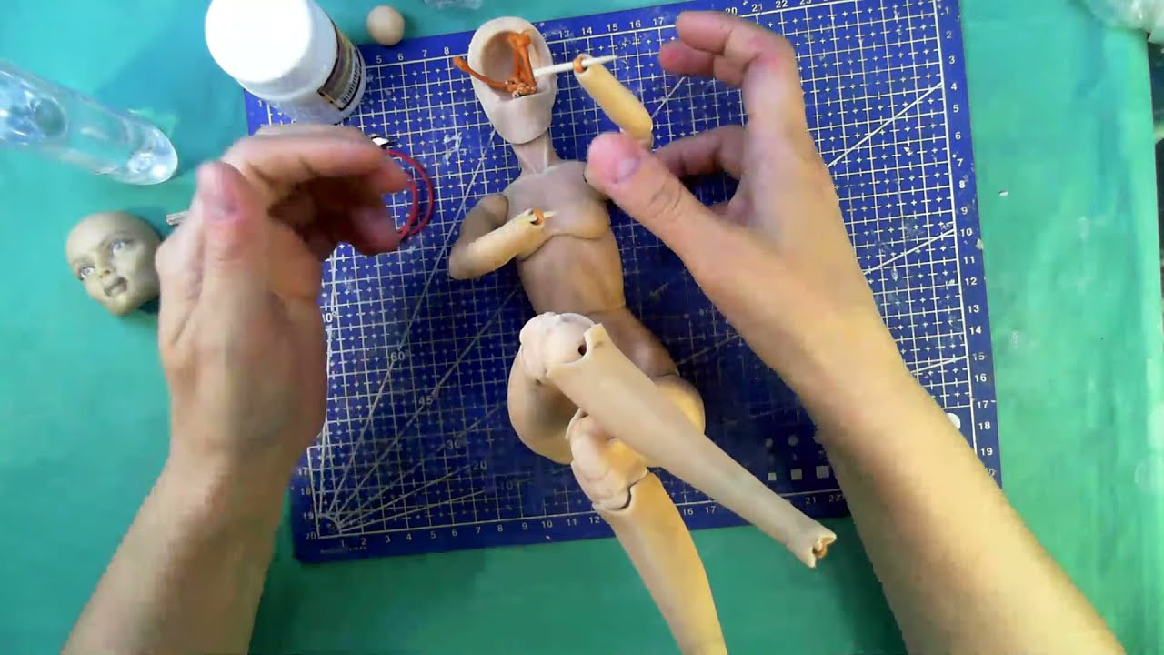 Шарнирная кукла от 