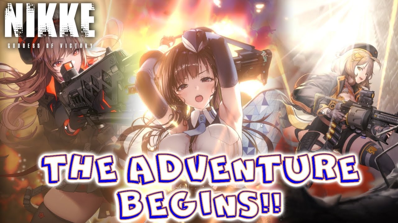 Playing NIKKE For The First Time! 【GODDESS OF VICTORY: NIKKE】