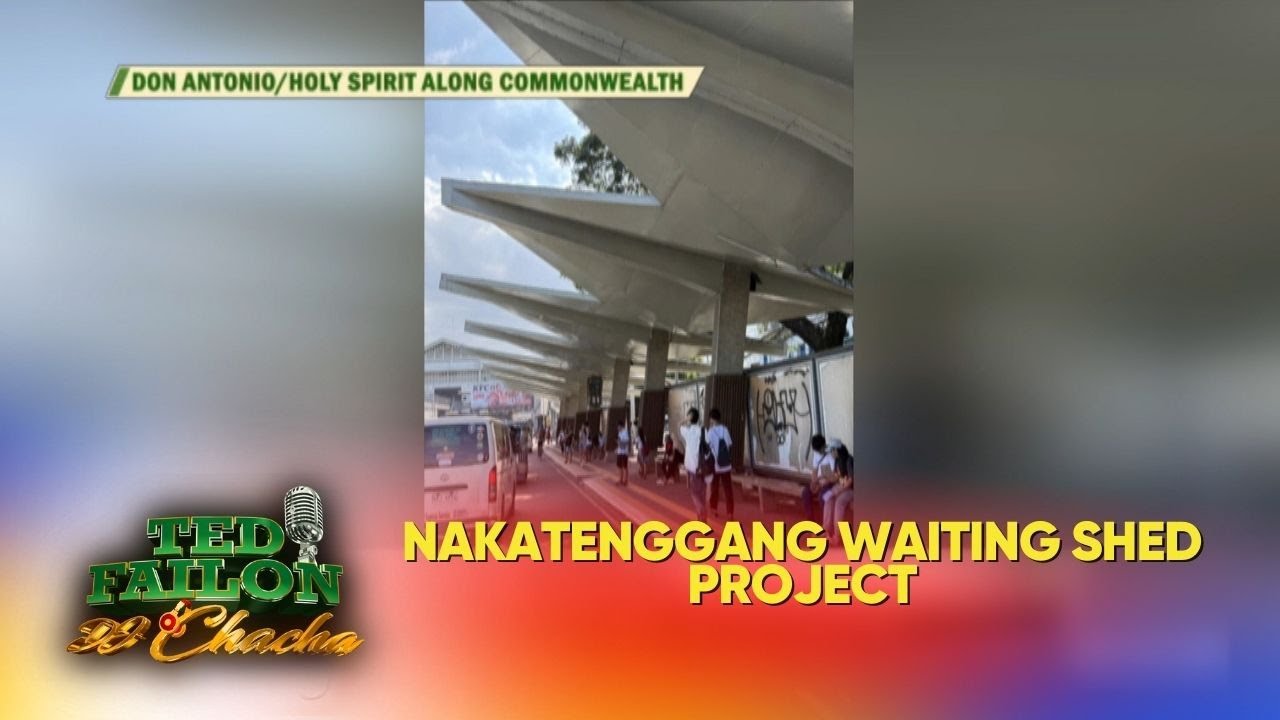 Delayed na waiting shed project sa Quezon City, target matapos sa March 31 | Ted Failon & DJ Chacha