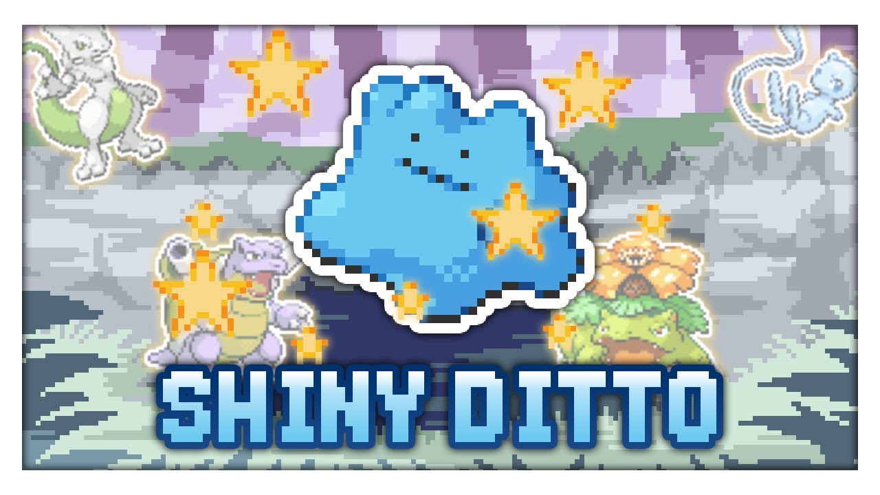 Ditto, o Shiny PERFEITO! (Pokémon FireRed)