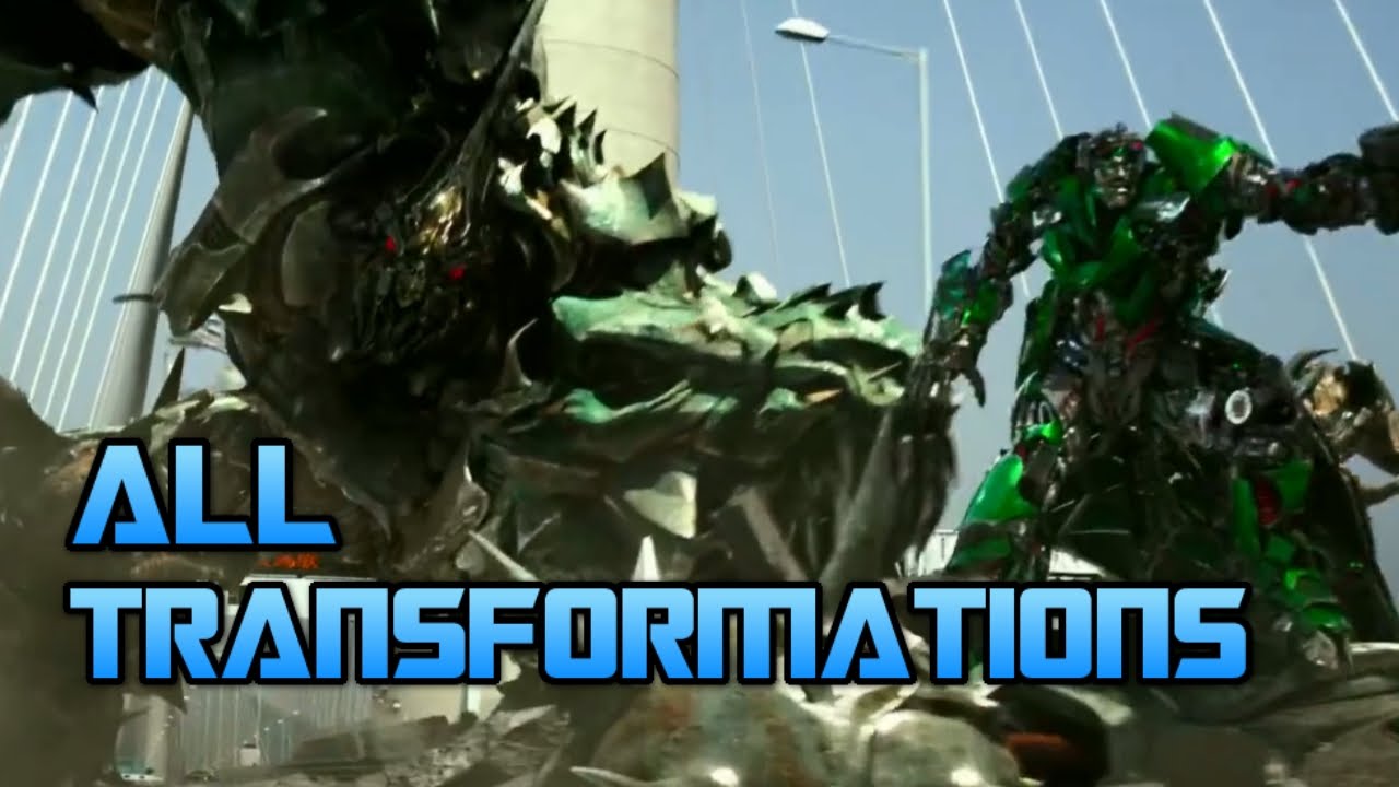 Transformers: Age of Extinction - All Transformations [1080p]