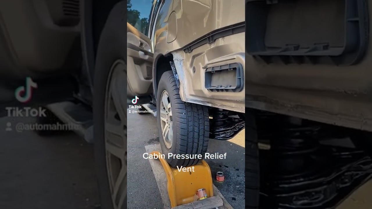 Cabin pressure release vent