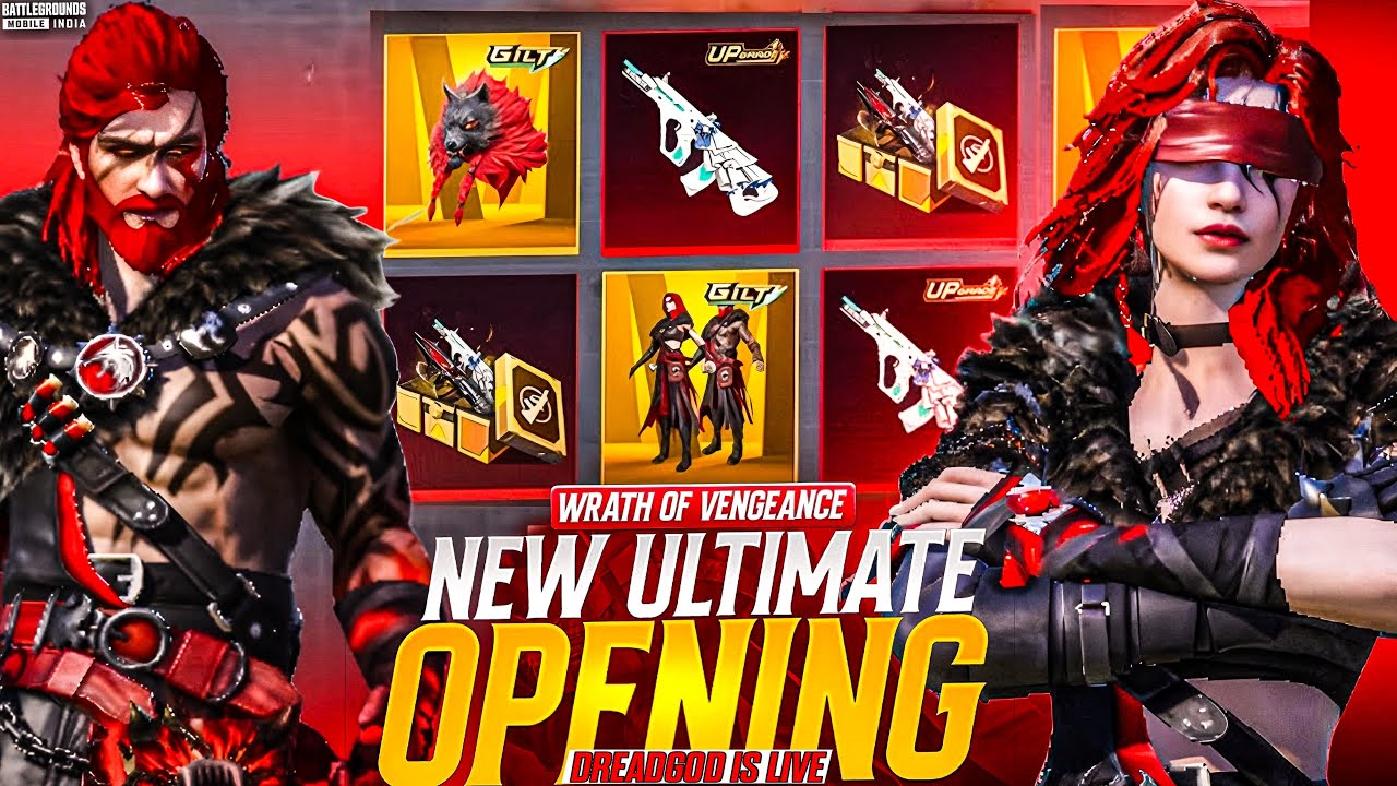 WRATH OF VENGEANCE CRATE OPENING| NEW ULTIMATE SET+AUG SKIN MAXED OUT IN 21K UC| #bgmi #pubgmobile