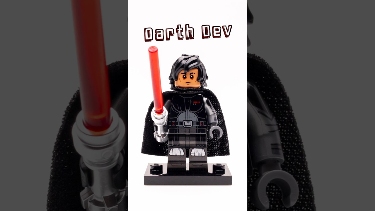 STAR WARS crazy? Darth Dev from Rebuild the Galaxy | LEGO&reg; Stop Motion Speed Build