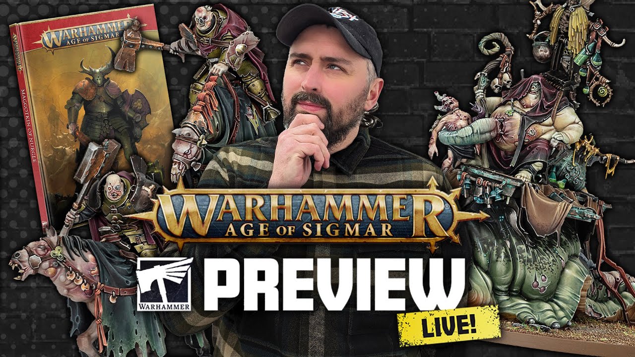 САМЫЙ БОЛЬШОЙ релиз Age of Sigmar 4 на сегодняшний день!? Полный релиз Nurgle