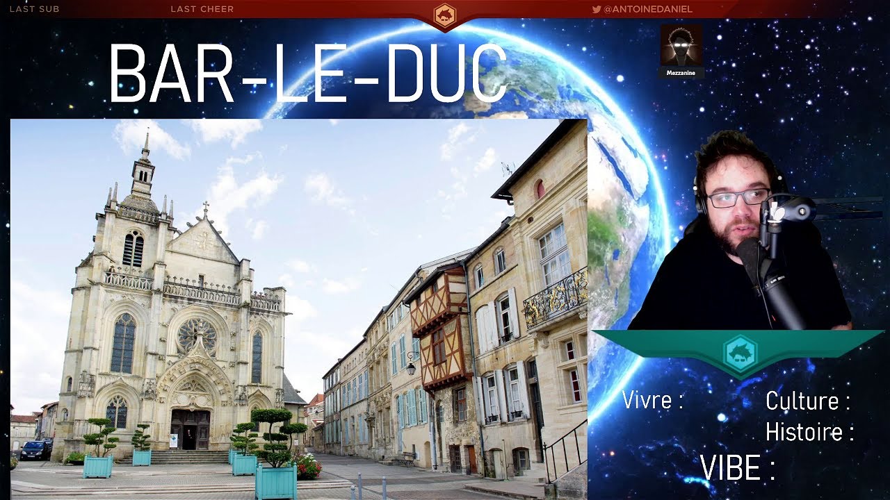Bar-le-Duc - Classement des villes de France d'Antoine Daniel (officiel et scientifique)
