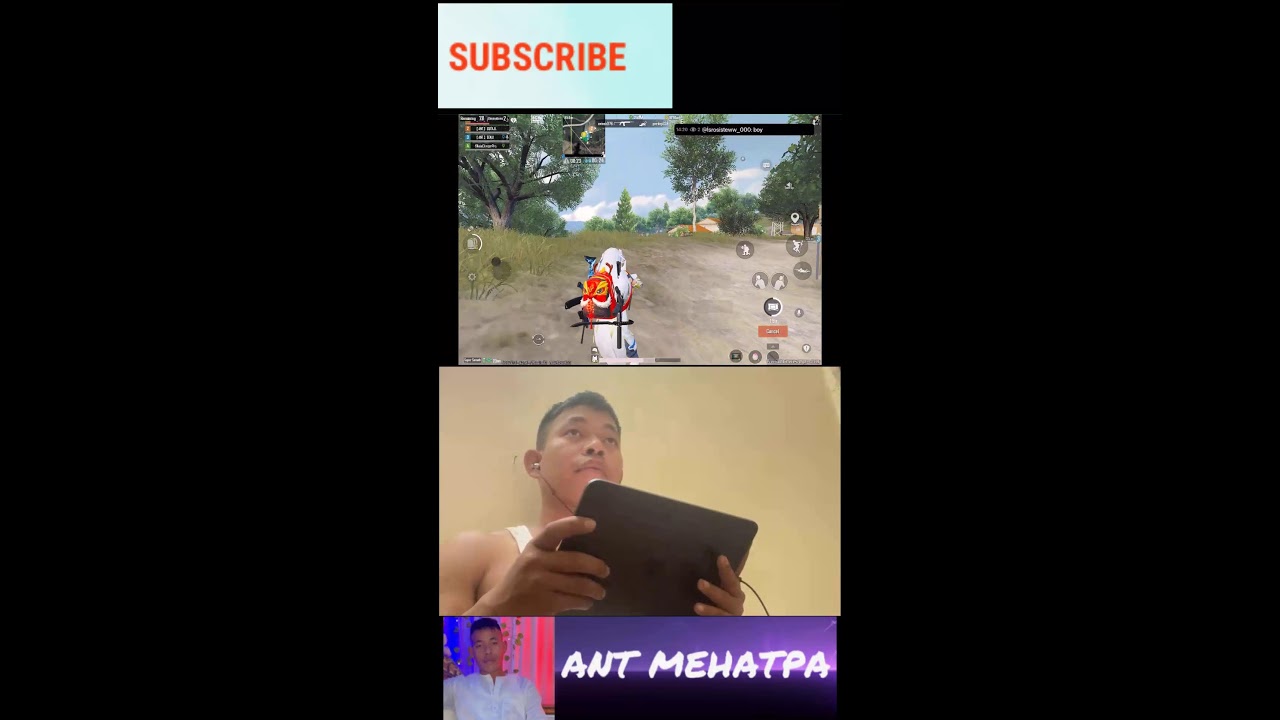 MEHATPA IS LIVE
I PAD M5  BGMI GAME PLAY