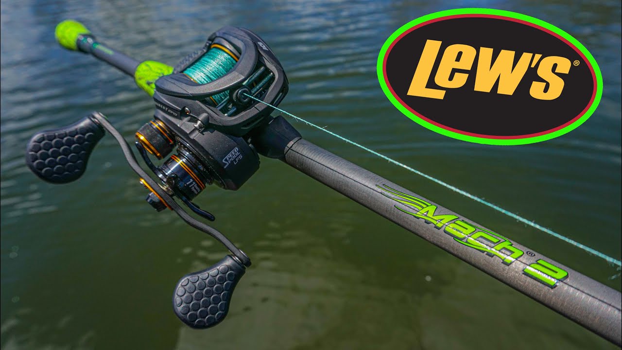 NEW Lews Mach 2 BaitCasting ROD - BEST Jig Fishing Rod