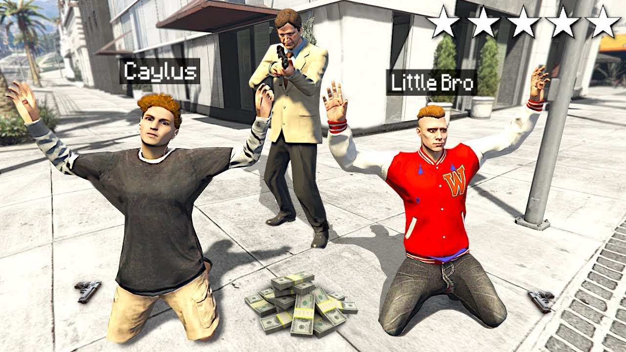 МАФИЯ берет нас в заложники в ролевой игре GTA 5..