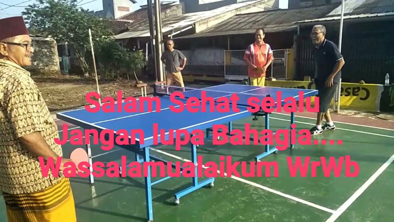 Pembuatan Meja Tenis dari Multiflex
