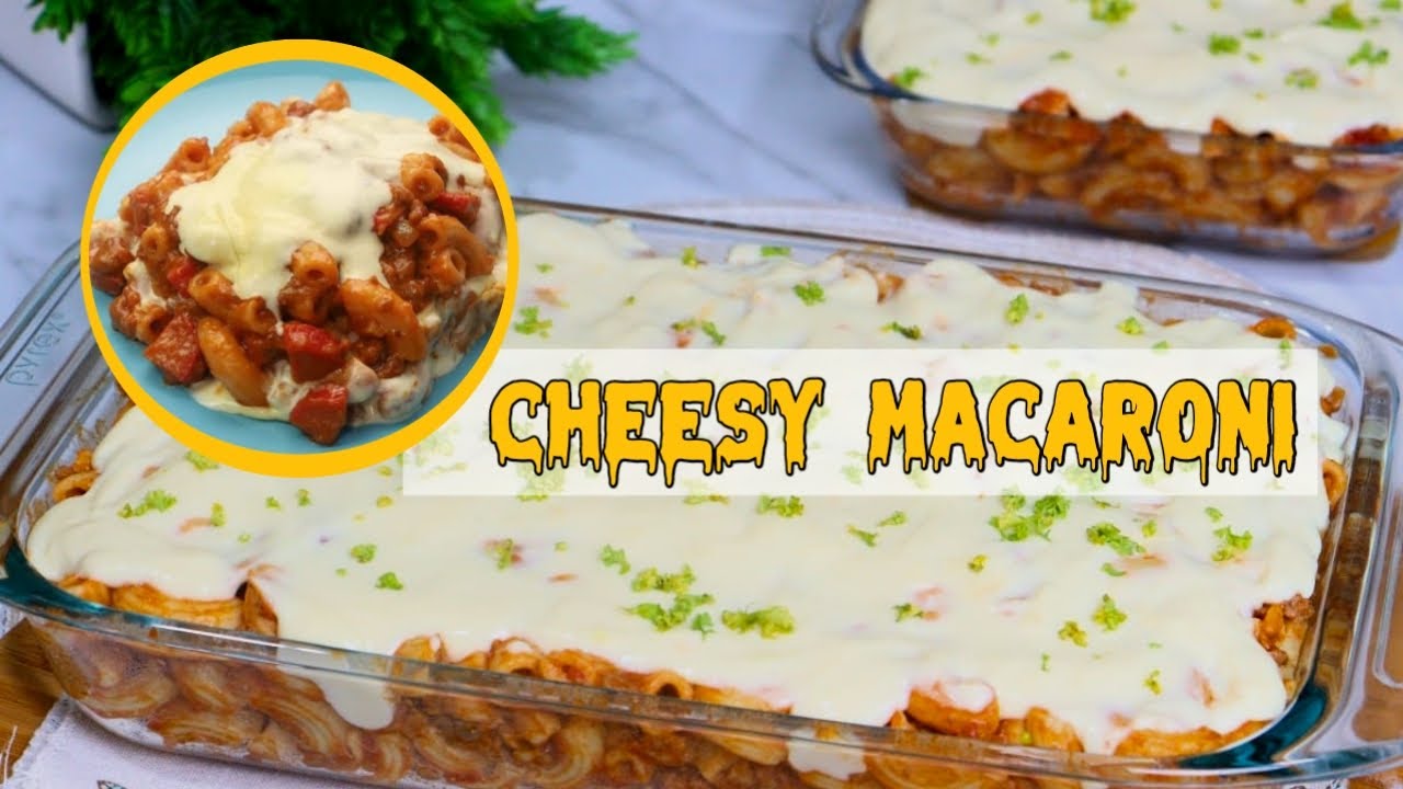 How to make no bake cheesy macaroni | lutong Bahay