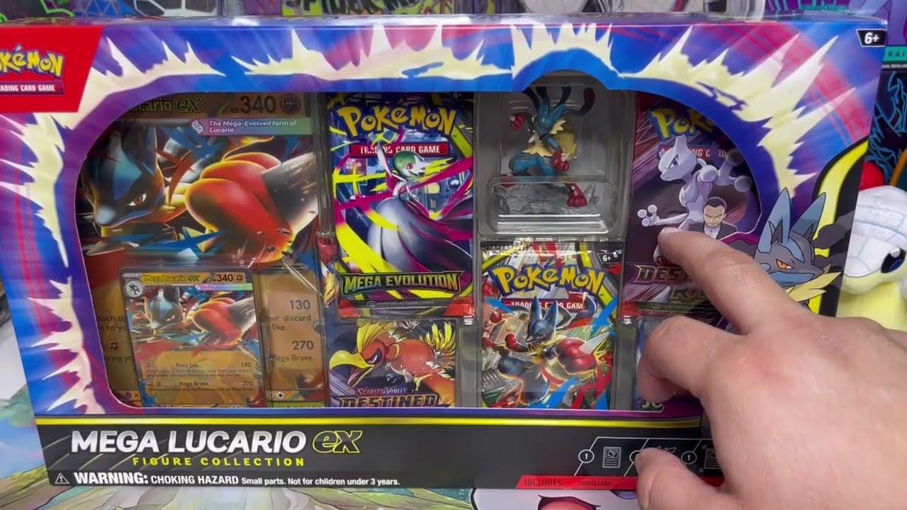 This Figure Collection has the Hits - Mega Lucario EX Figure Collection