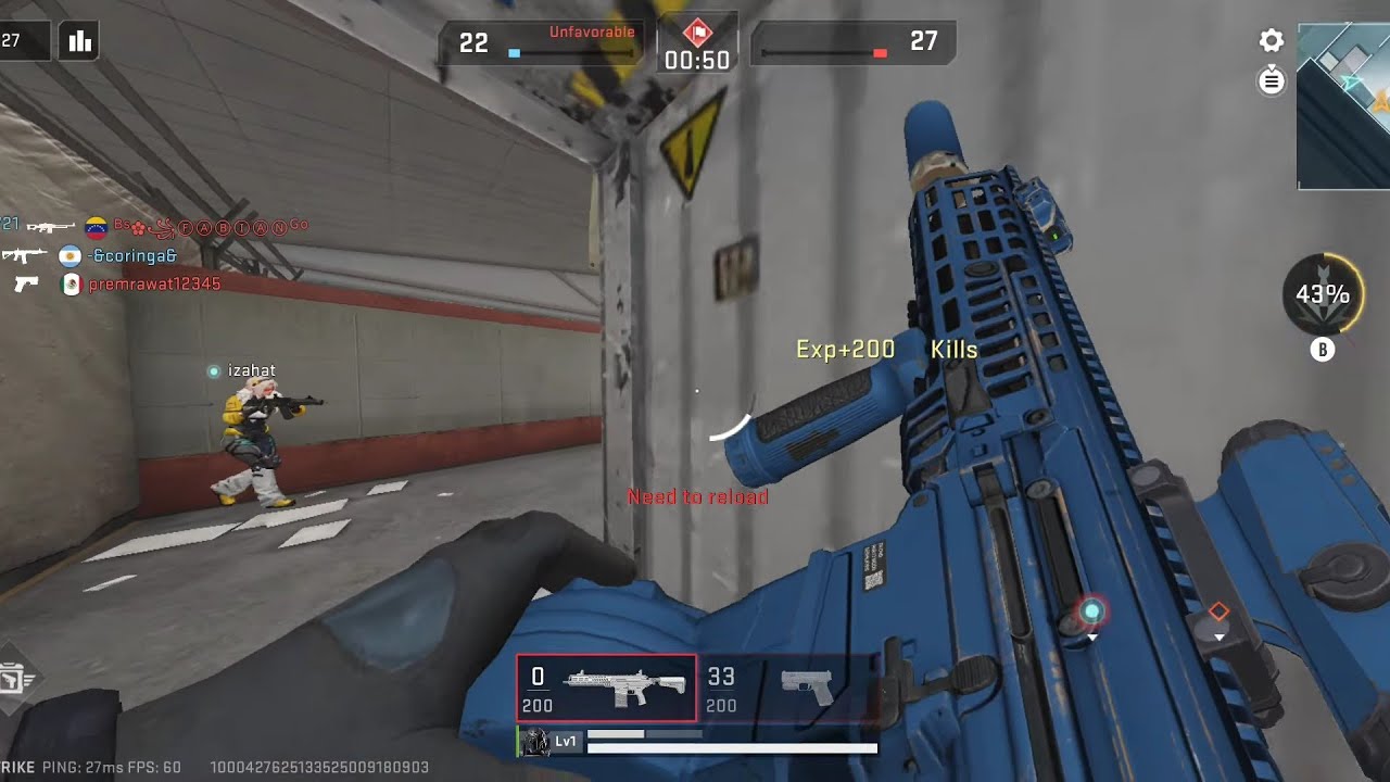 BloodStrike Mobile 'Hotzone' Game Mode Spear Loadout Gameplay 