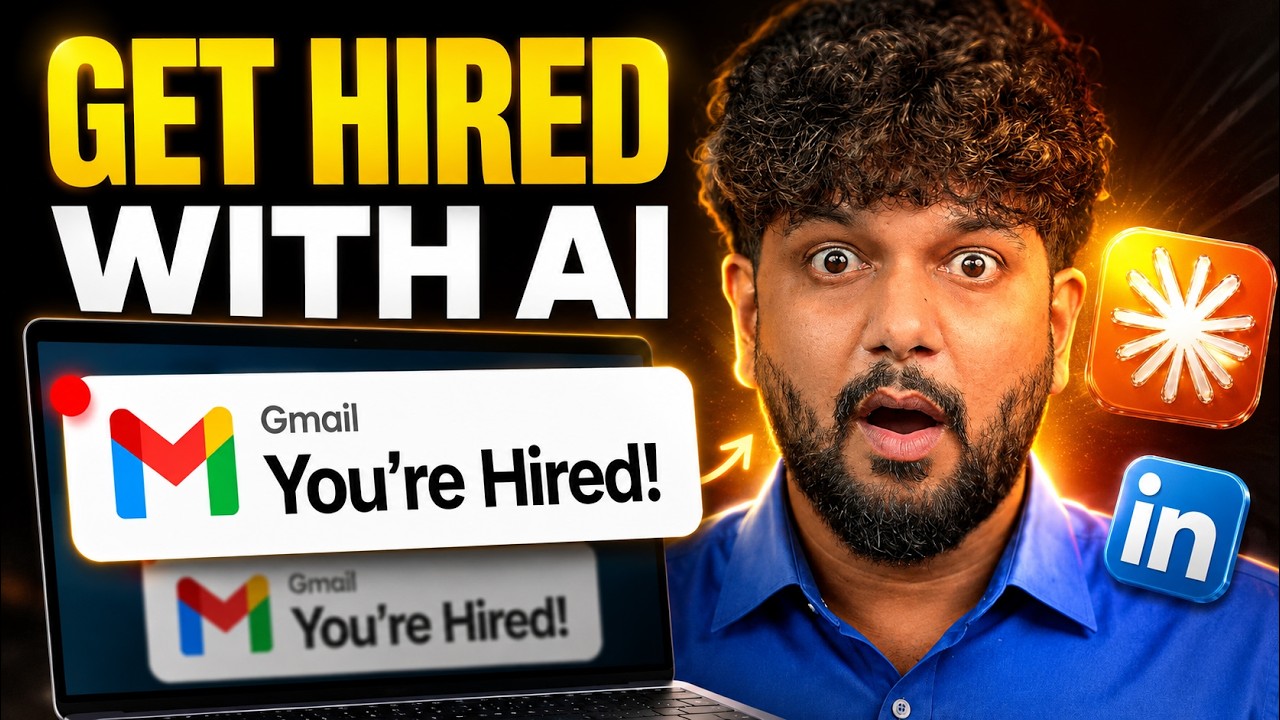 How to Get Hired Using AI in 2026 (Full Masterclass)
