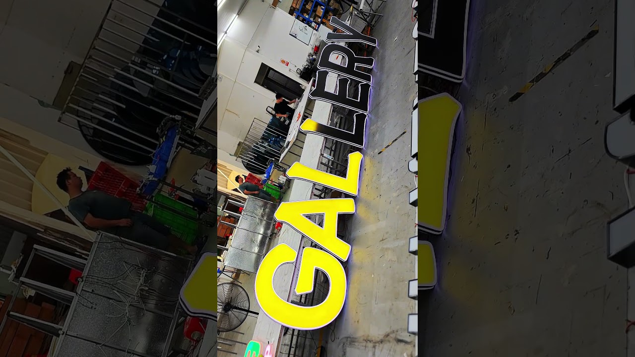 Stop using traditional billboards. #ledlight #signature #Lightbox #ledsign #neonlight #diyideas