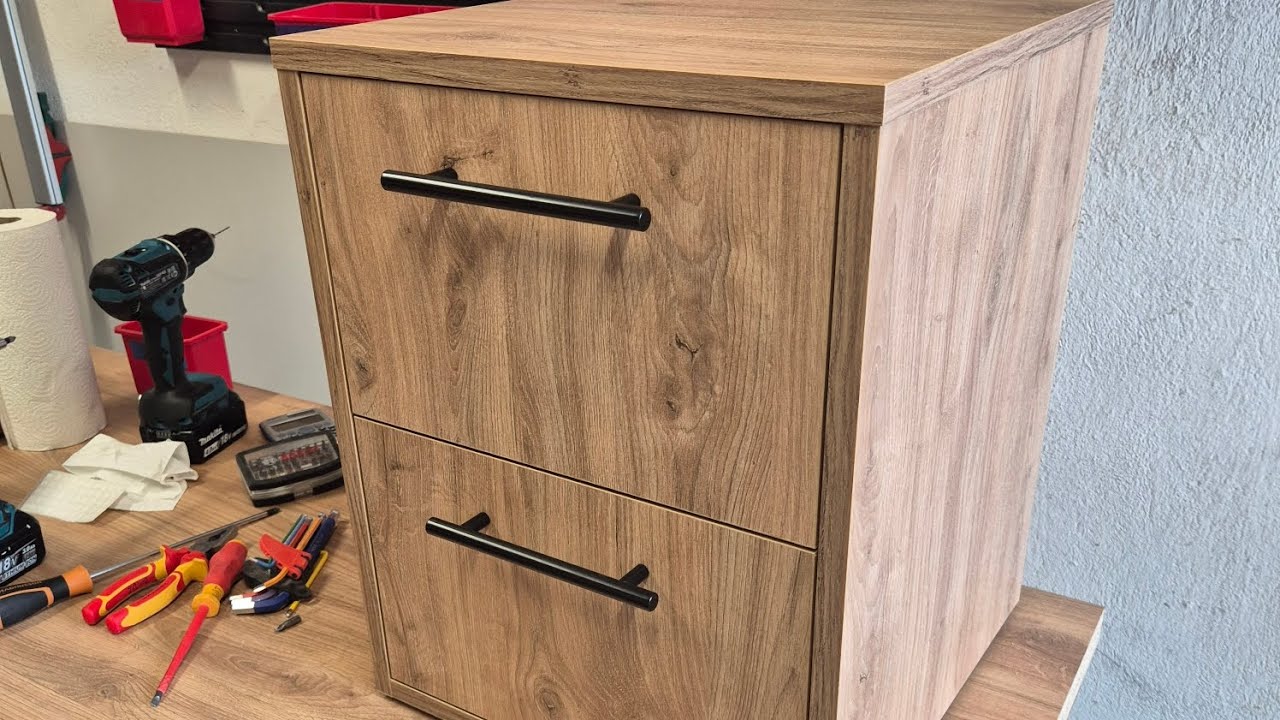 Jak bez skomplikowanych narzędzi wykonałem szafkę nocną z szufladami 😃