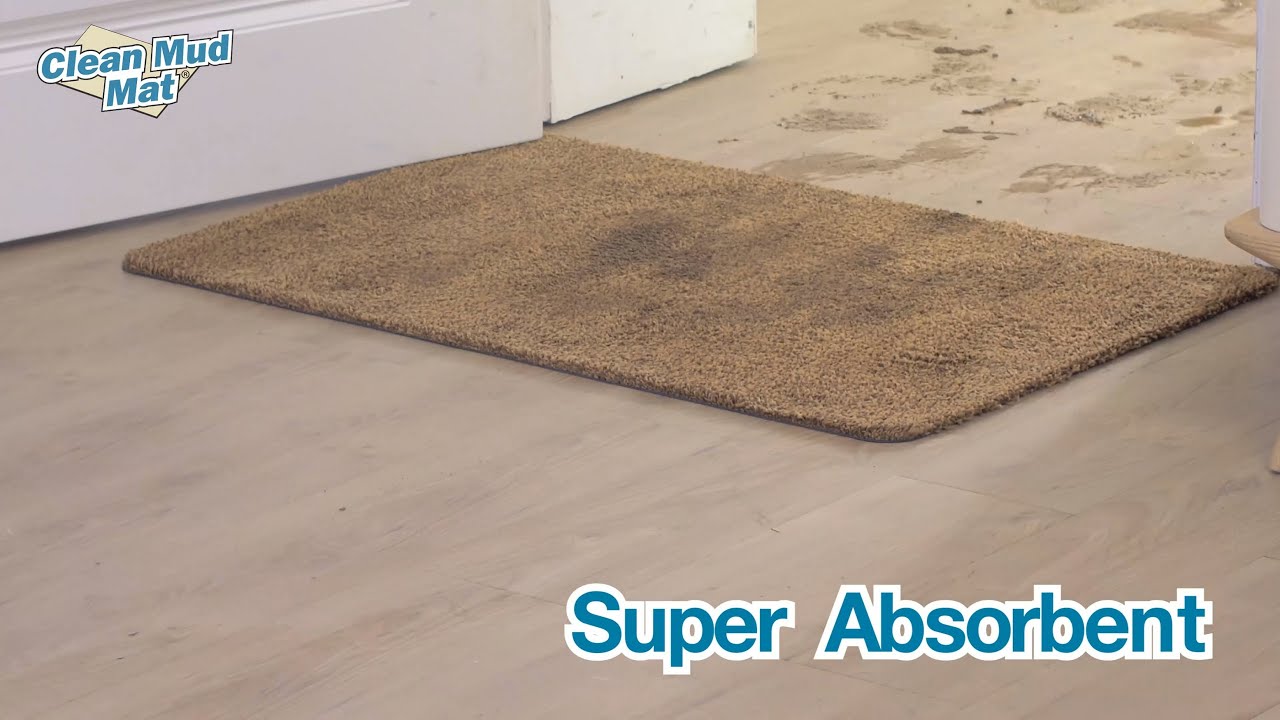Clean Mud Mat Super Absorbent Microfiber Absorbent Entrance Door Mat