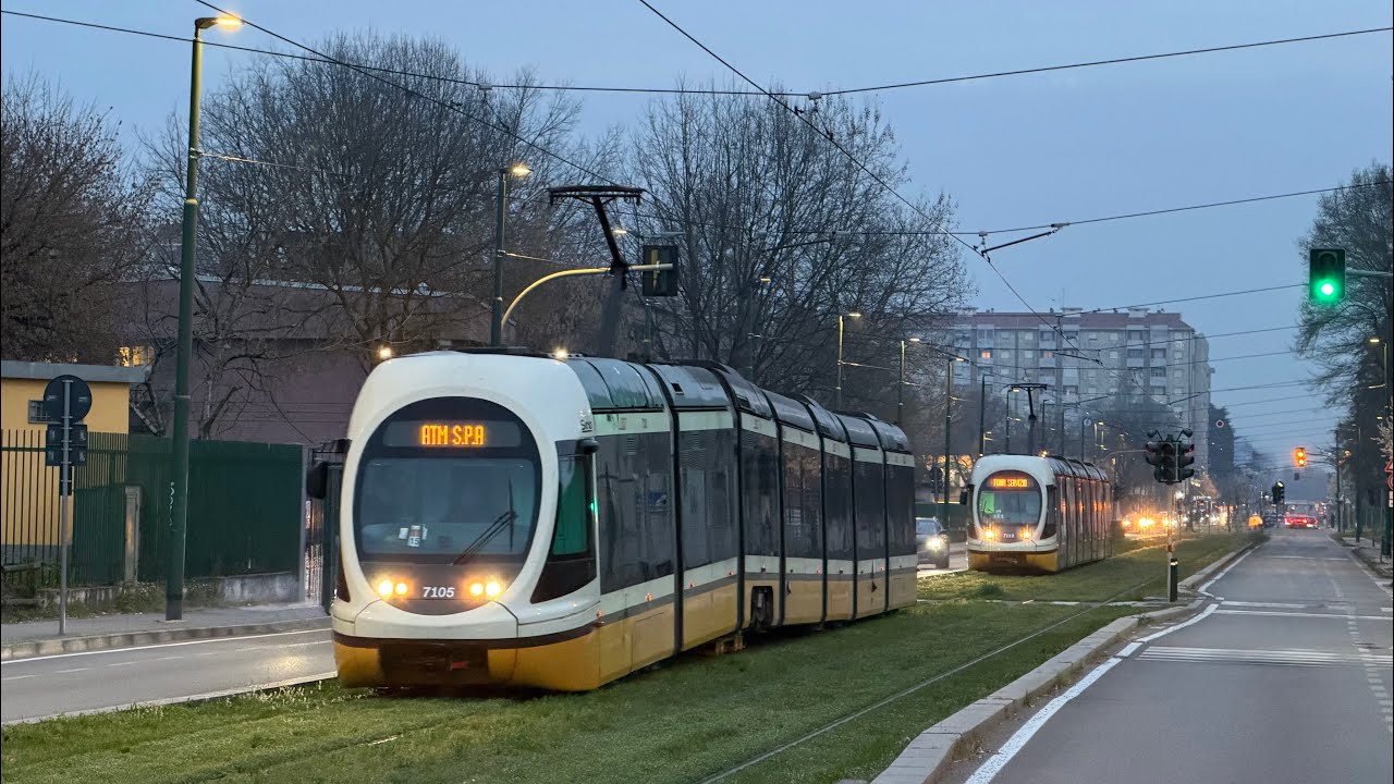 RECUPERO del TRAM ATM DERAGLIATO a Rozzano