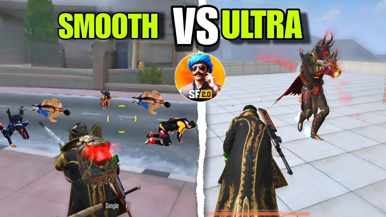 Smooth Graphics = PRO 😎 | Ultra Graphics = NOOB 😥 | ScarFall 2.0 