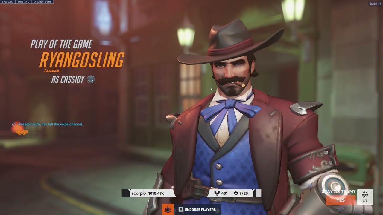 19K DMG! POTG! GALE INSANE CASSIDY OVERWATCH 2 SEASON 12 GAMEPLAY