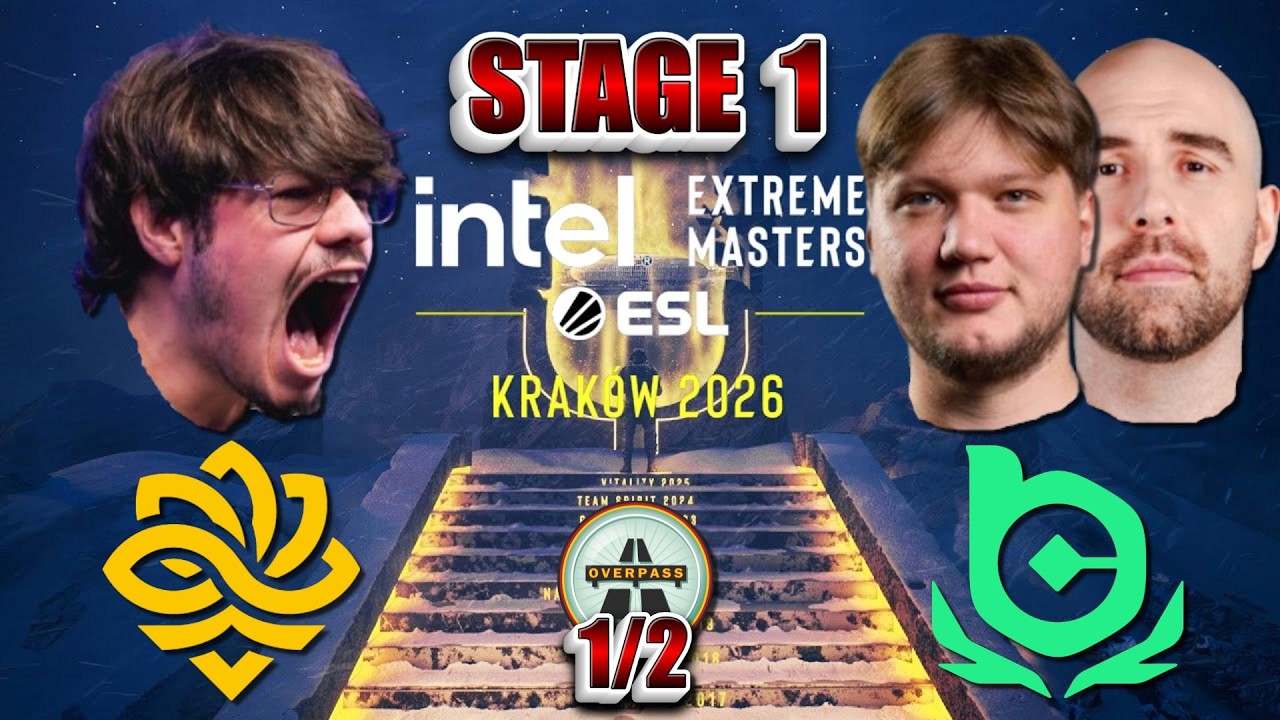 Legacy - BC Game | IEM Krak&oacute;w 2026 | 1/2 Overpass | Stage 1 | Polski Komentarz