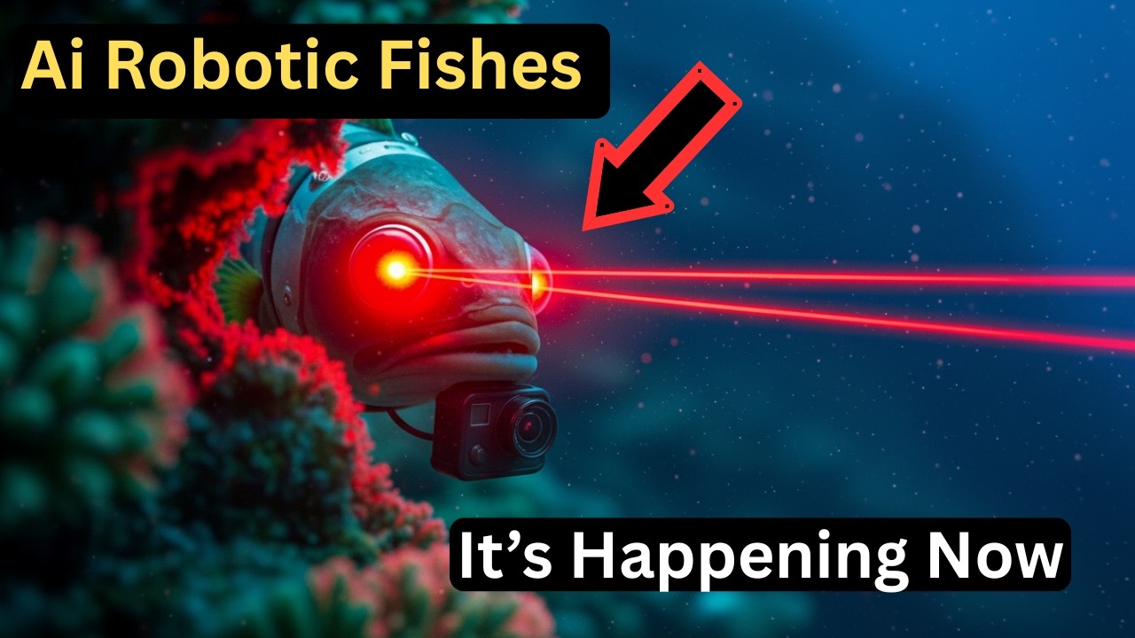 Scientists released robotic AI fish into the Ocean To Find...