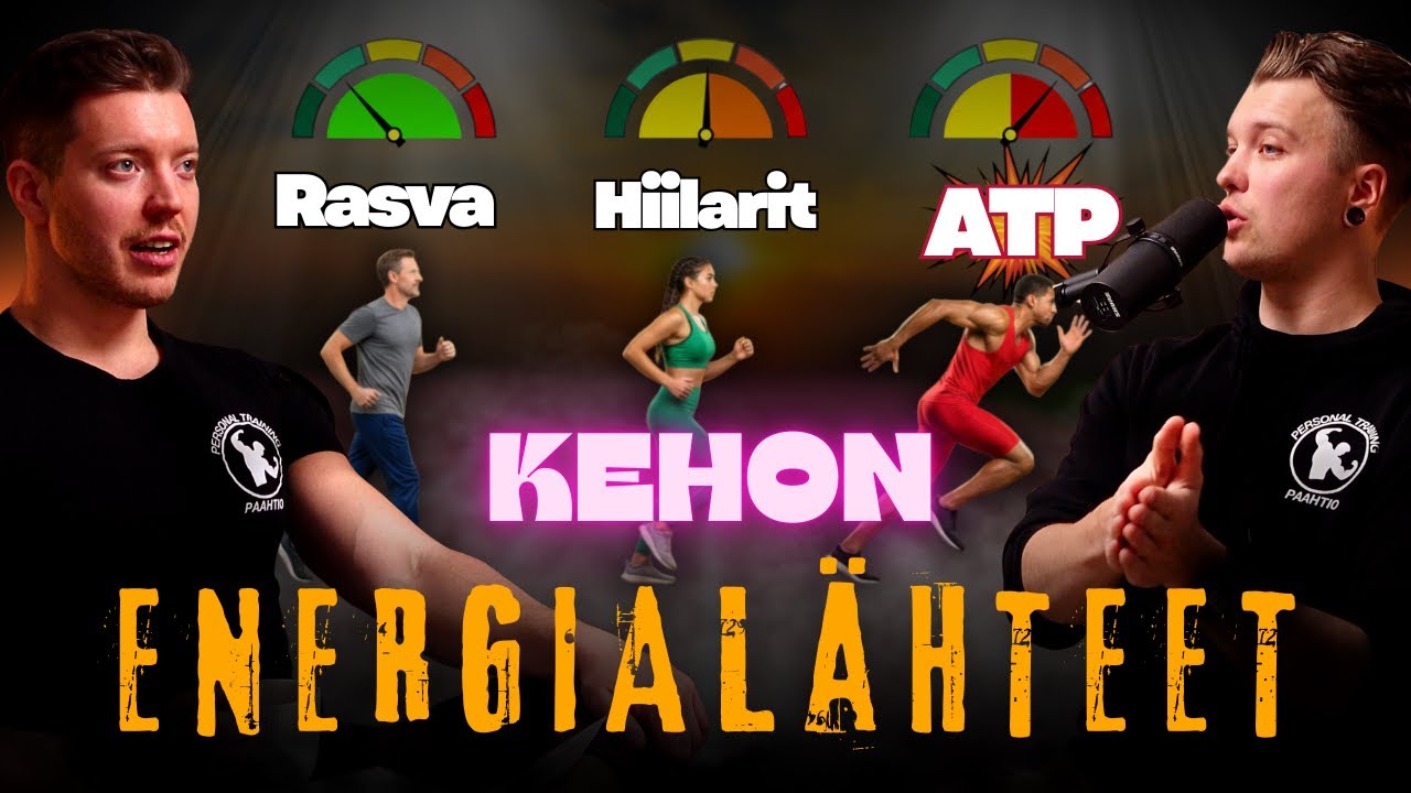 Mistä energia tulee? ATP, hiilarit, rasva ja laktaatti I PT Paahtio Podcast #81